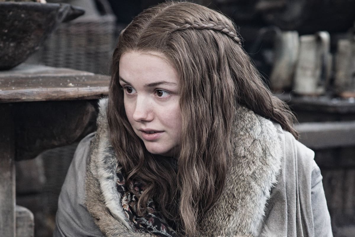 Hannah Murray como Gilly en Game of Thrones