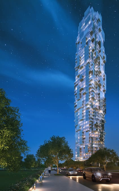 Harbour Tower tendrá por fuera una "piel de vidrio"