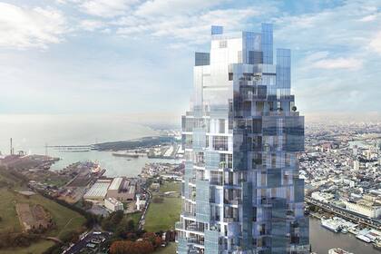 Harbour Tower promete ser un ícono porteño con 52 pisos y 217 residencias de lujo