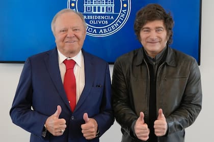 Harold Hamm, fundador de Continental Resources, durante su visita a la Argentina, donde se reunió con el presidente Javier Milei en septiembre pasado