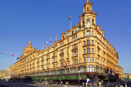 La histórica tienda Harrods en Londres