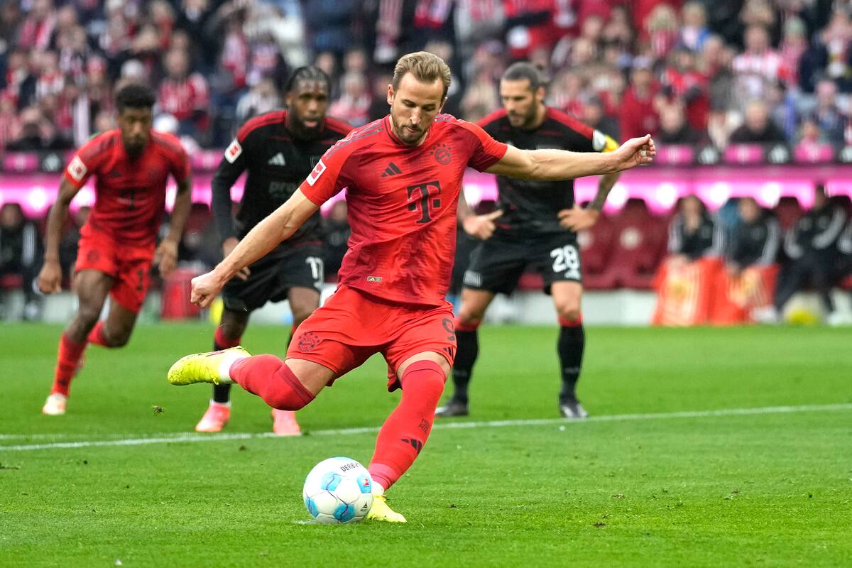 Harry Kane, delantero y figura del Bayern Munich