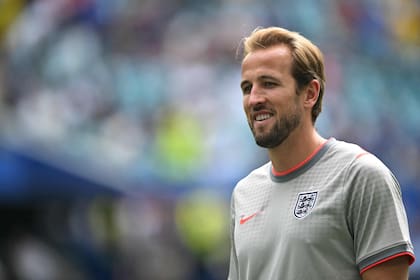 Harry Kane entrena con la selección de Inglaterra, a la espera del partido del sábado con España por la Nations League