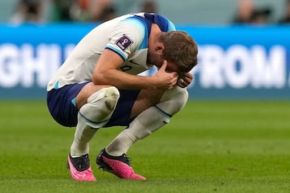 Harry Kane se lamentó por la eliminación de Inglaterra