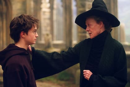 Harry Potter y la Profesora Mcgonagall. Foto: Archivo.