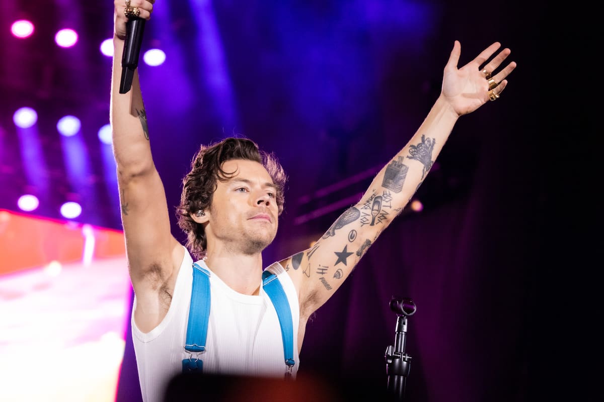 Harry Styles hizo delirar a su público en el Estadio de River, en su segunda visita al país; este domingo se vuelve a presentar en el Monumental (Steven Sierra, gentileza DF)