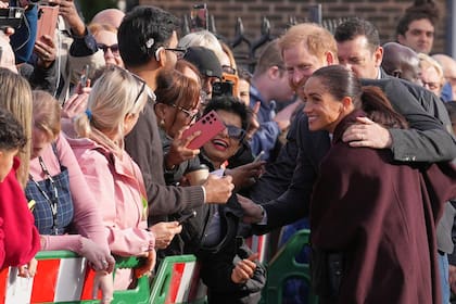 Harry y Meghan hicieron su primera aparición pública tras volverse a vivir al Reino Unido