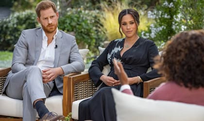 Harry y Meghan le concedieron una polémica entrevista a Oprah Winfrey