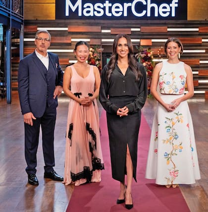 A finales de julio Meghan participó como jurado especial en MasterChef Australia