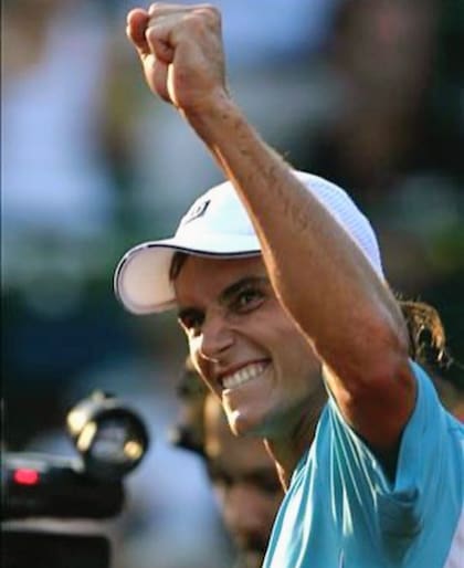 Hartfield en el mejor momento de su carrera: cuando alcanzó las semifinales en el ATP de Buenos Aires y se metió en el Top 100