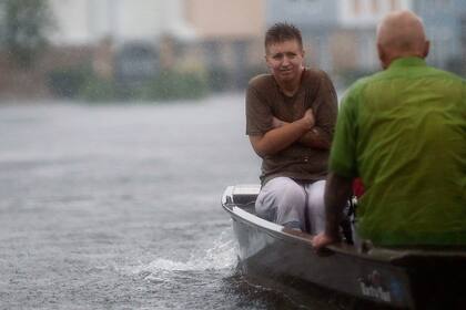 Harvey tocó tierra por segunda vez en Luisiana, un estado golpeado por Katrina