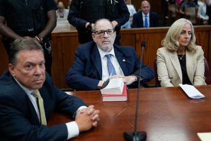Harvey Weinstein en una audiencia judicial realizada en Nueva York el 18 de septiembre pasado