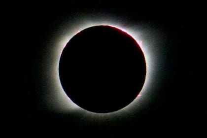 Hasta ayer, Lewis nunca había visto un eclipse