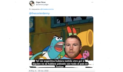 Hasta el Canelo fue objeto de memes después de las amenazas contra Messi