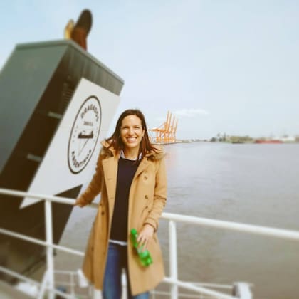 Hasta hace poco menos de un año, Berenice estuvo a cargo de la Gerencia de Administración y Finanzas del puerto de La Plata.