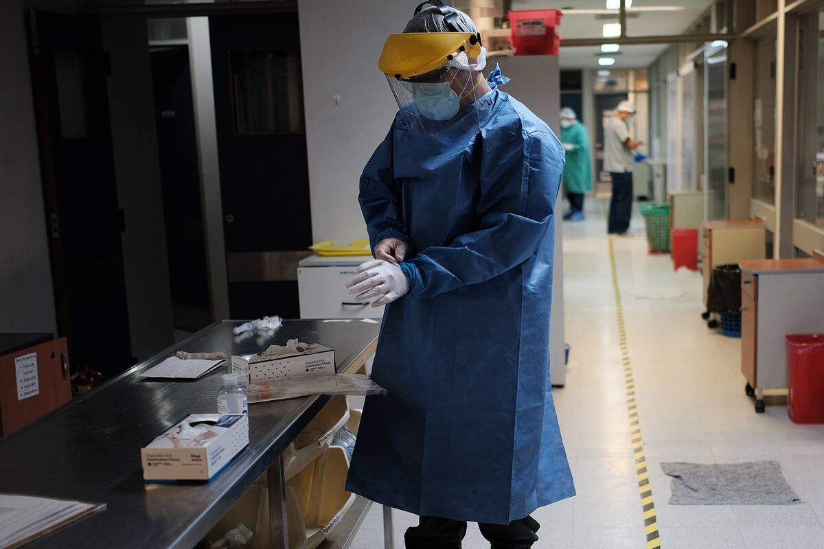 Hay 2314 personas internadas en unidades de terapia intensiva en el país