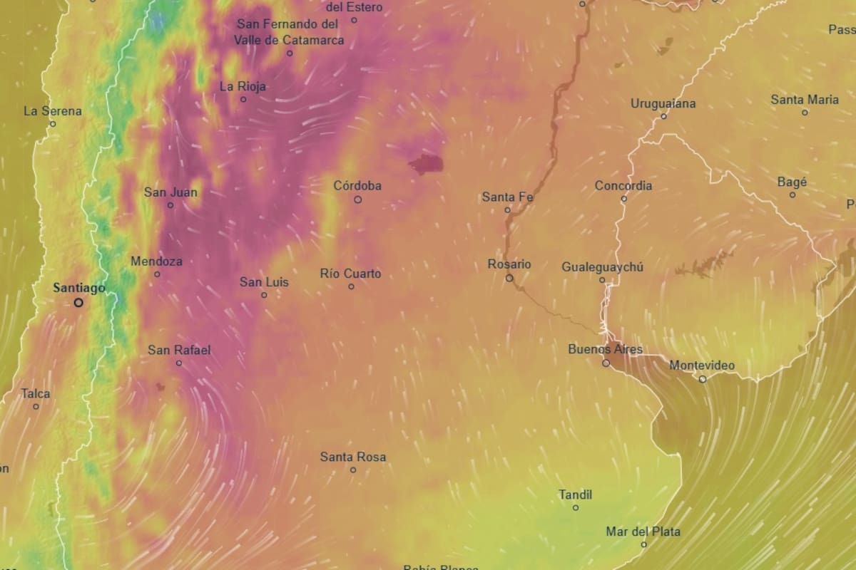 Hay alerta amarilla para tres provincias