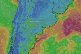 Rige una alerta amarilla por frío extremo, nevadas, vientos y Zonda para este domingo