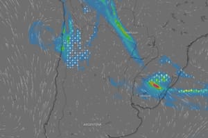 Rige una alerta amarilla por lluvias, vientos fuertes y nevadas para este miércoles