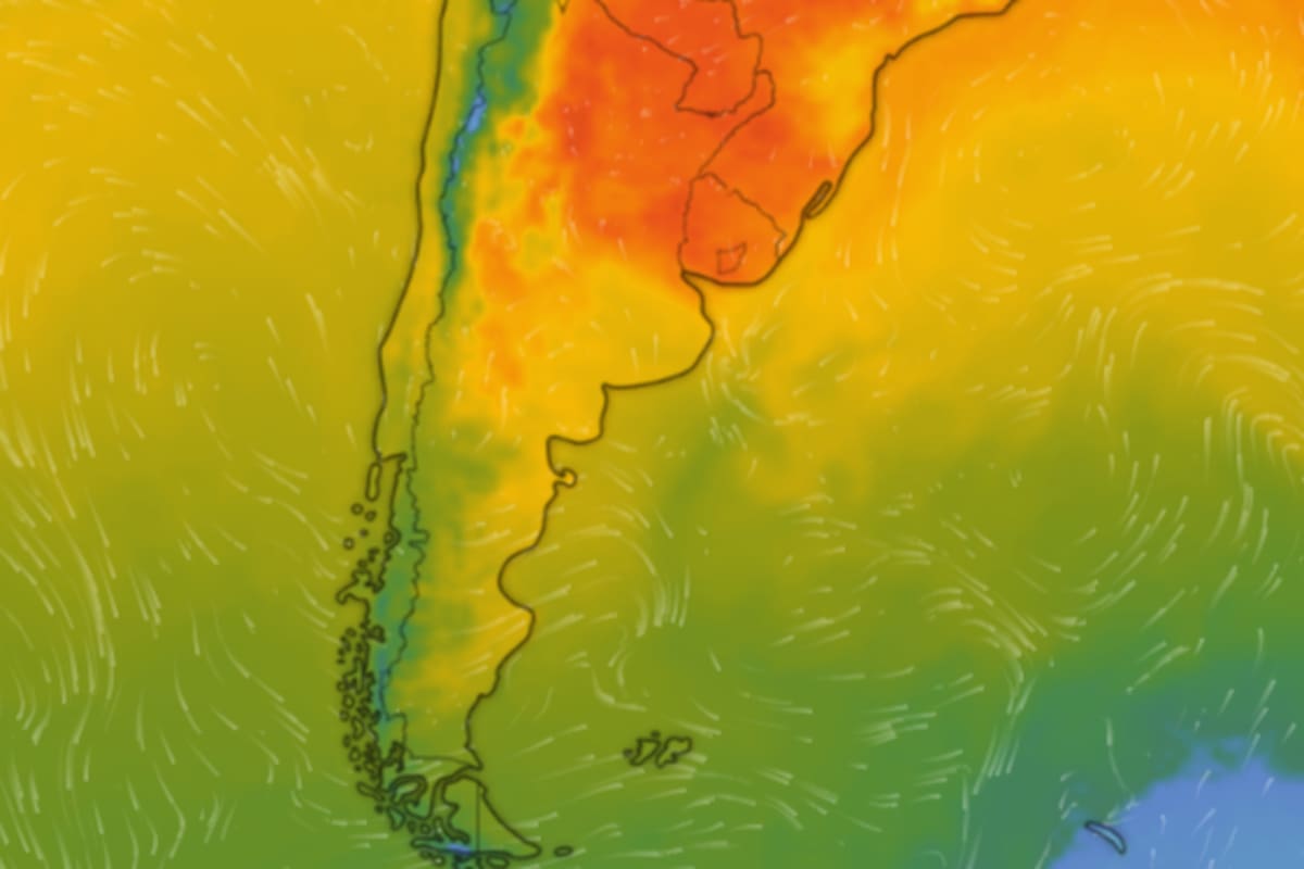 Hay alerta amarilla por tormentas y calor extremo para este martes 23 de diciembre: las provincias afectadas