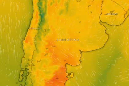 Hay alerta amarilla por vientos fuertes para este jueves 9 de abril: las provincias afectadas.