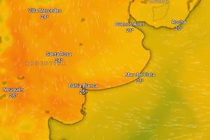 Hay alerta amarilla por vientos para este viernes 10 de abril: las provincias afectadas.