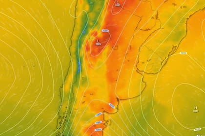 Hay alerta amarilla y naranja por fuertes lluvias y viento para el miércoles 18 de diciembre