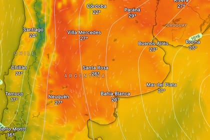 Hay alerta naranja por tormentas, vientos y calor extremo para este jueves 2 de abril: las provincias afectadas