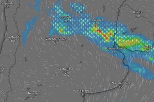 Hay alerta naranja y amarilla por tormentas fuertes para este sábado 4 de abril: las provincias afectadas.
