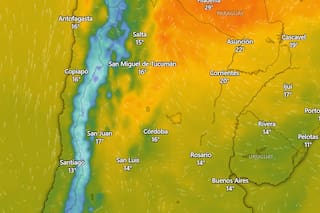 Rige una alerta naranja y amarilla por tormentas, vientos fuertes y nevadas para este jueves 10 de septiembre