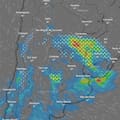 Rige una alerta naranja y amarilla por tormentas, lluvias y vientos fuertes para este jueves 8 de octubre