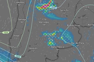 Rige una alerta naranja y amarilla por tormentas, lluvias y vientos fuertes para este sábado 14 de marzo