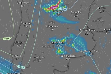 Hay alerta naranja y amarilla por tormentas, lluvias y vientos fuertes para este sábado 14 de marzo: las provincias afectadas.