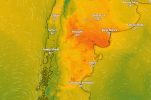 Hay alerta naranja y amarilla por tormentas, calor extremo y vientos fuertes para este sábado 10 de enero.