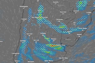 Rigen alertas amarillas por tormentas y lluvias intensas en ocho provincias
