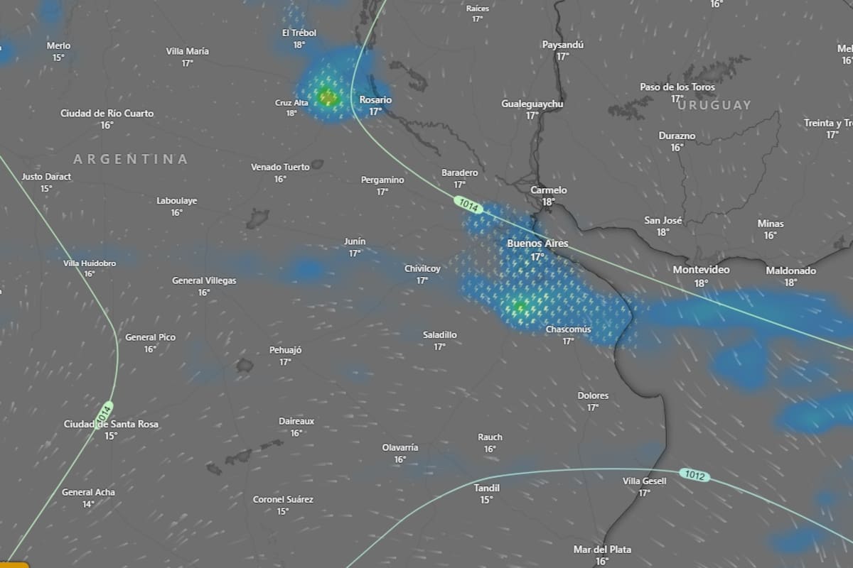 Hay alertas por lluvias para este miércoles