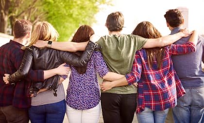 Hay amigos íntimos, amigos más ocasionales y amigos para divertirse y pasar el rato