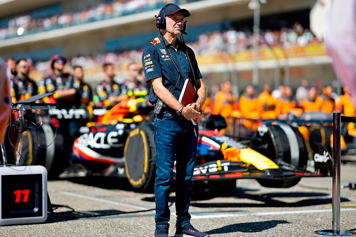 Hay cierto consenso general en la Fórmula 1 sobre que Adrian Newey es el mejor ingeniero de su historia; el inglés se irá de Red Bull luego de 18 años.