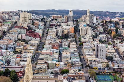 Hay condiciones geológicas que California comparte con Turquía; en la imagen, la ciudad de San Francisco, donde un sismo de magnitud 7 causaría severos daños