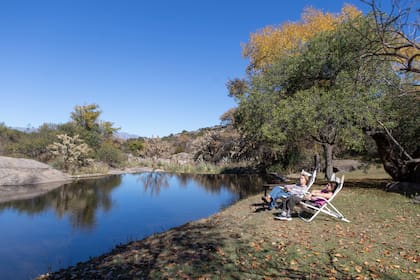 Hay lugares para el relax.