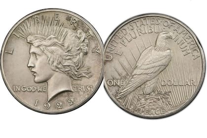 Hay monedas de diferentes denominaciones, que valen cientos o miles de dólares