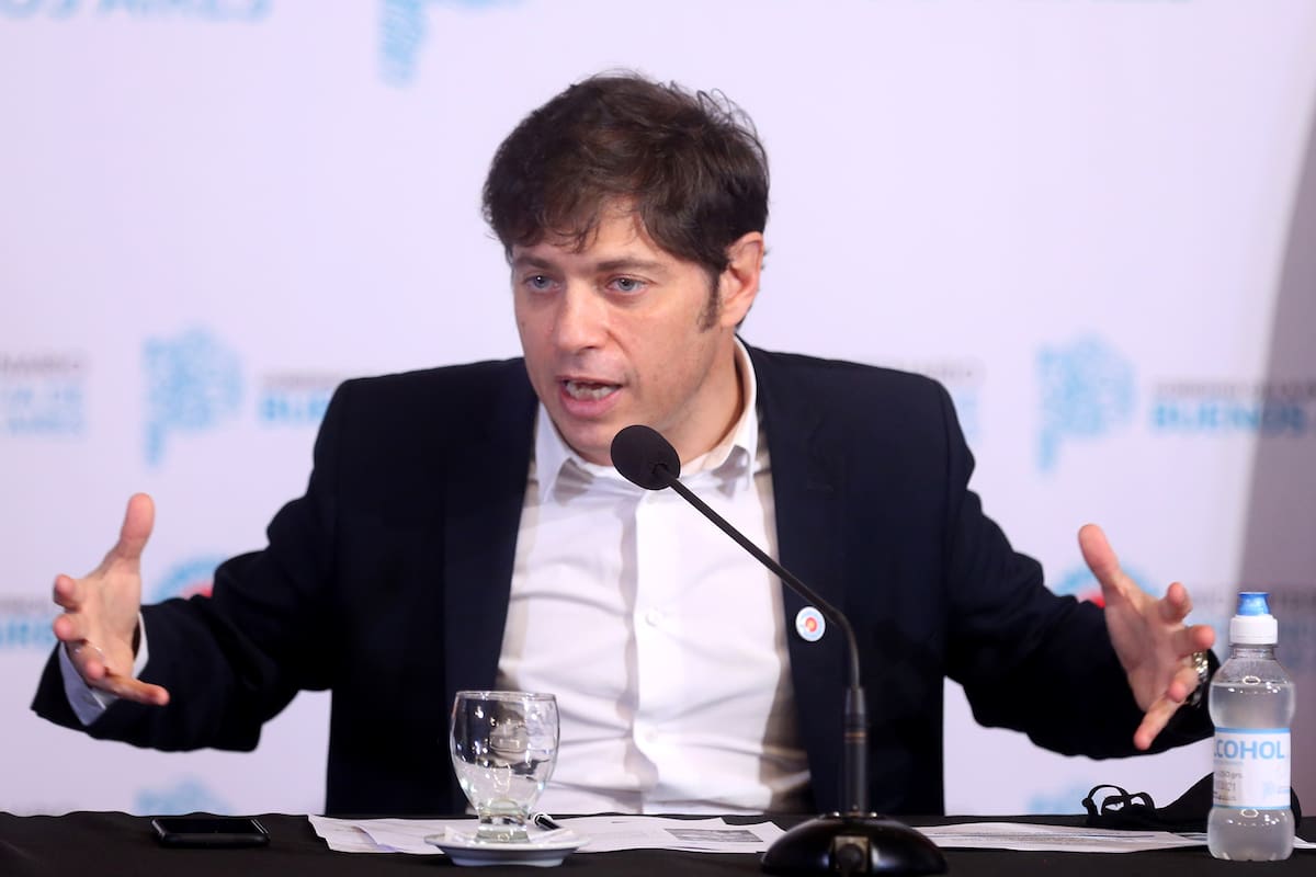 "Hay que acordarse de lo que es el macrismo gobernando sin pandemia”, indicó Axel Kicillof
