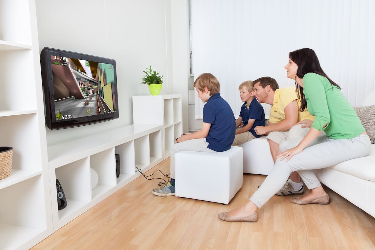 Hay que cuidar la distancia en la que se mira el televisor