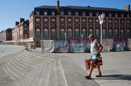 Hay sectores limitados al turismo para que los operarios puedan avanzar con las obras