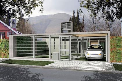 Hay tres modelos de casas con sus respectivos planos de obra que están a disposición para descargar de la web del plan Casa Propia y otros seis en la web del plan Procrear