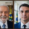 La diferencia entre Lula y Flavio Bolsonaro es de un punto, según la última encuesta publicada