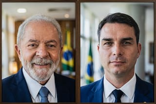 La diferencia entre Lula y Flavio Bolsonaro es de un punto, según la última encuesta publicada