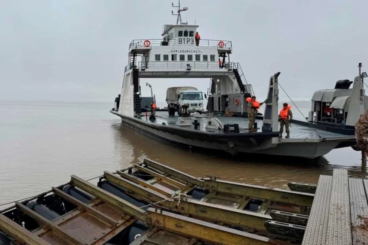 Hay un soldado desaparecido en el Río Paraná.