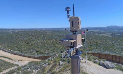 Hay un total de 54 AST instaladas en la frontera entre Estados Unidos y México