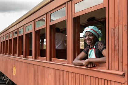 Hay un tren turístico que comunica Tiradentes con São João del Rei.
